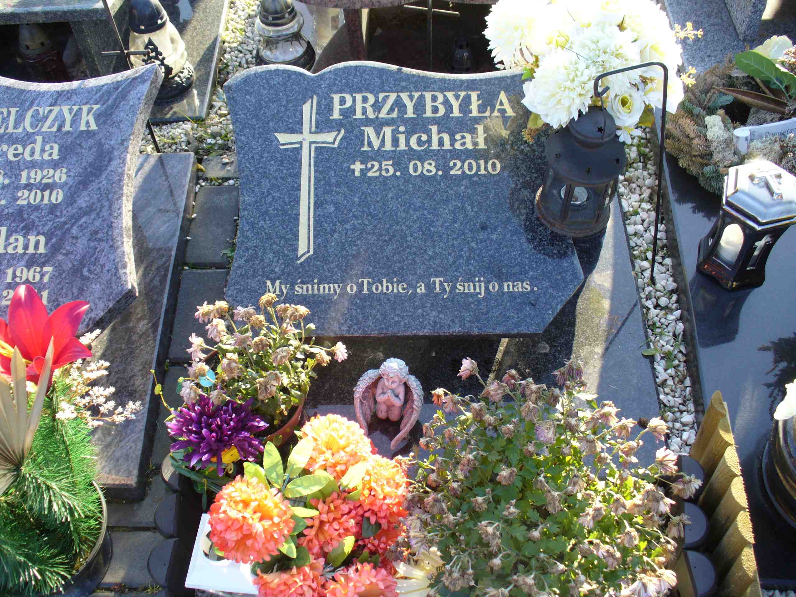 Grób MICHAŁ PRZYBYŁA
