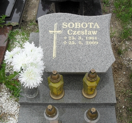 Grób CZESŁAW SOBOTA