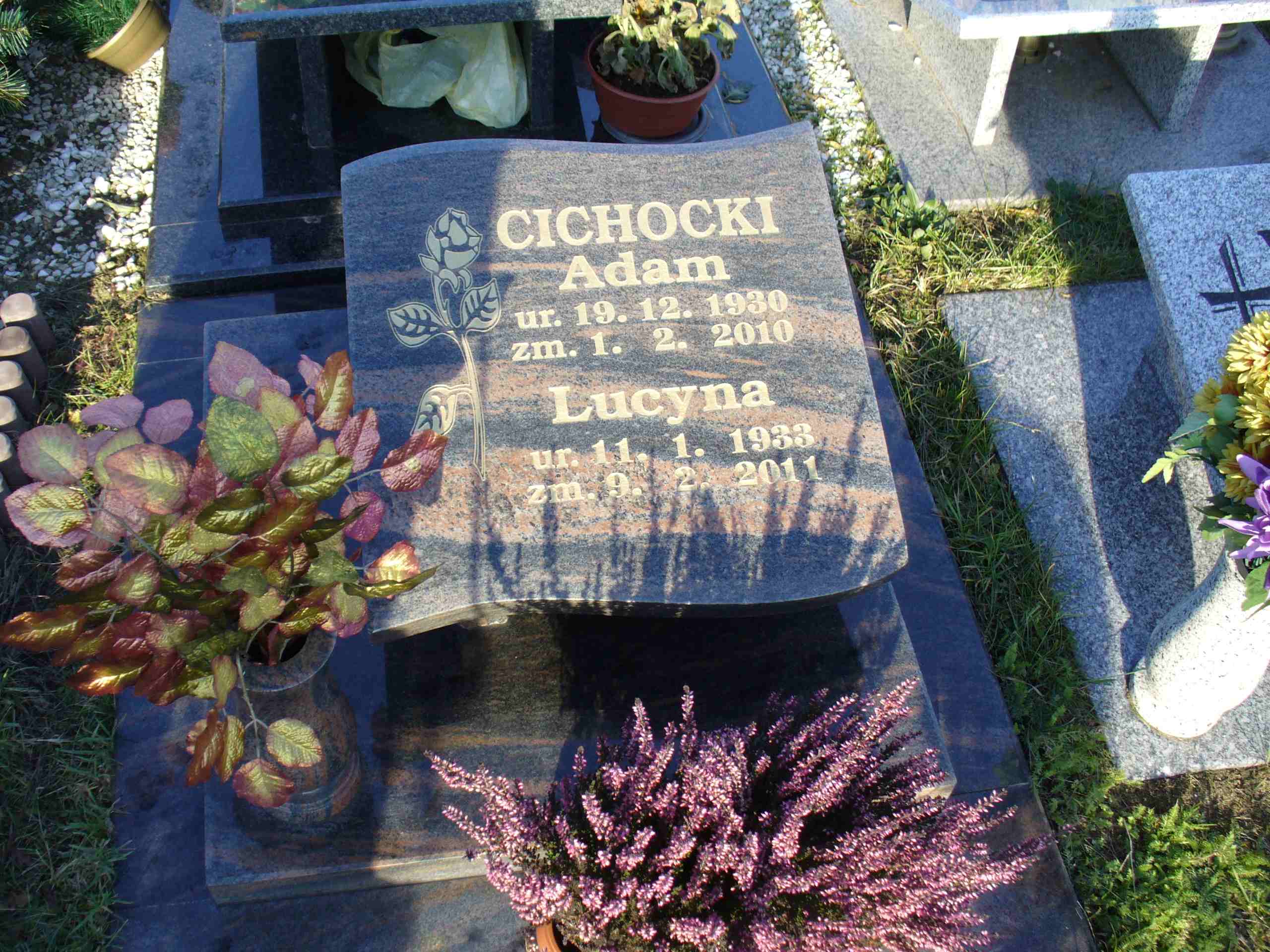 Grób LUCYNA CICHOCKA