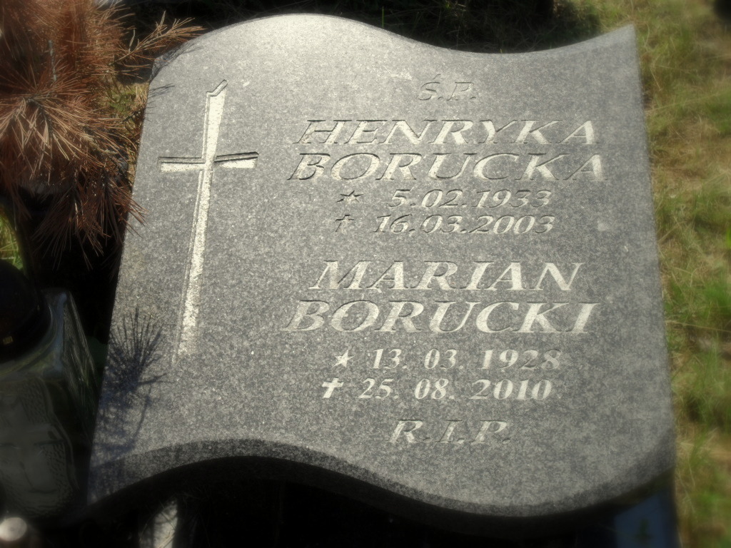 Grób Marian Borucki