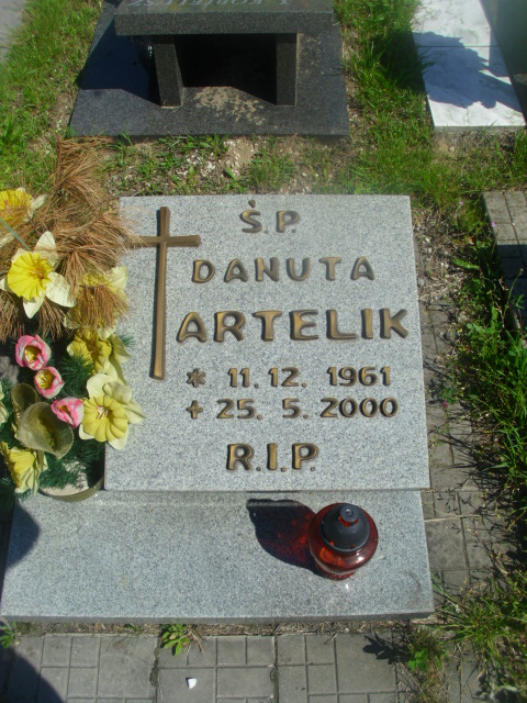 Grób Danuta Artelik