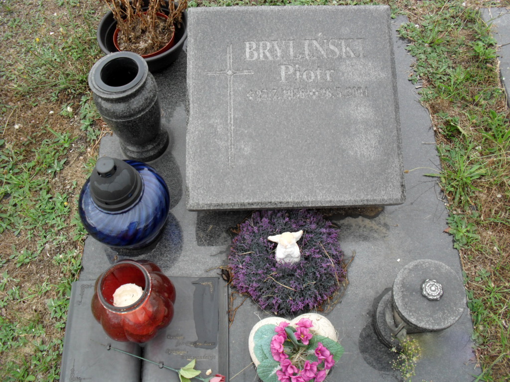 Grób Piotr Bryliński