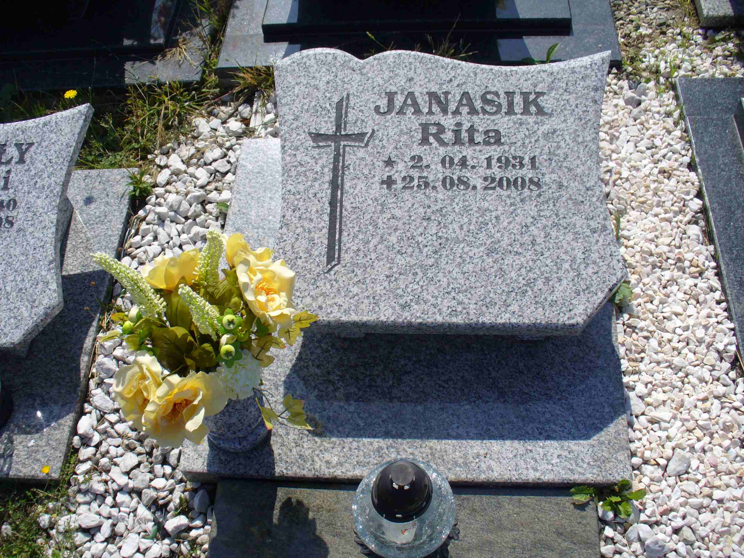 Grób RITA JANASIK