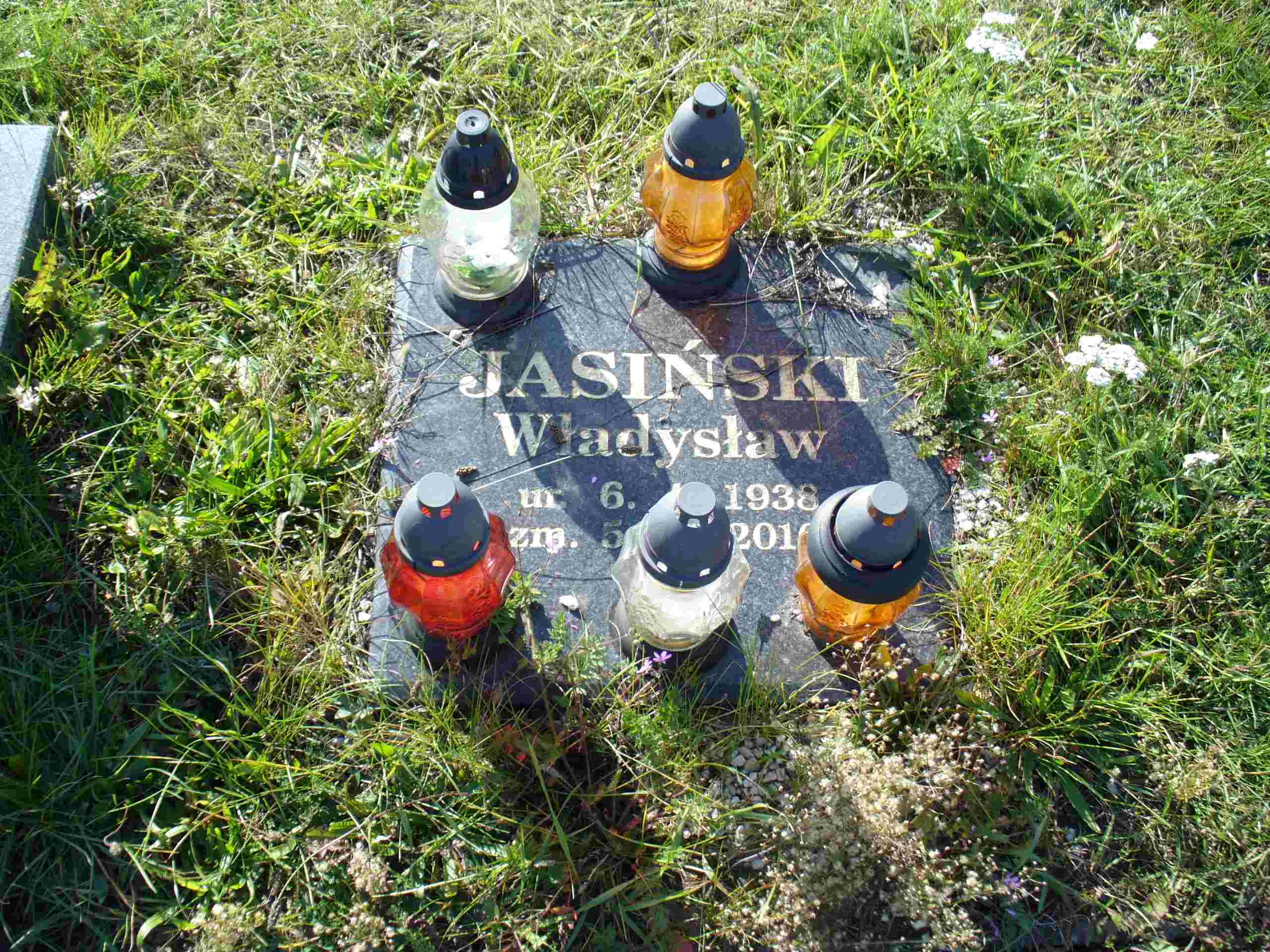 Grób WŁADYSŁAW JASIŃSKI