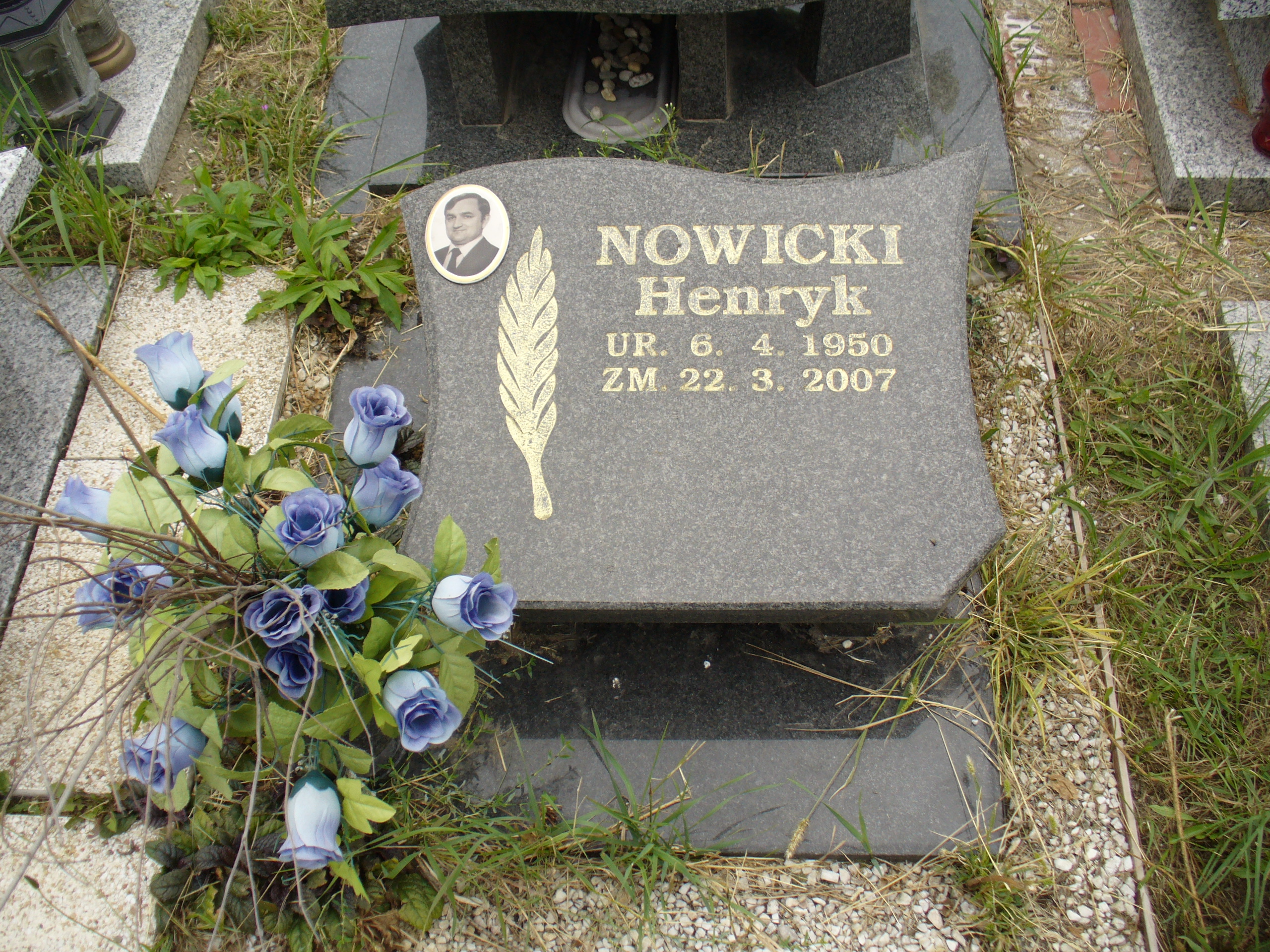 Grób Henryk Nowicki