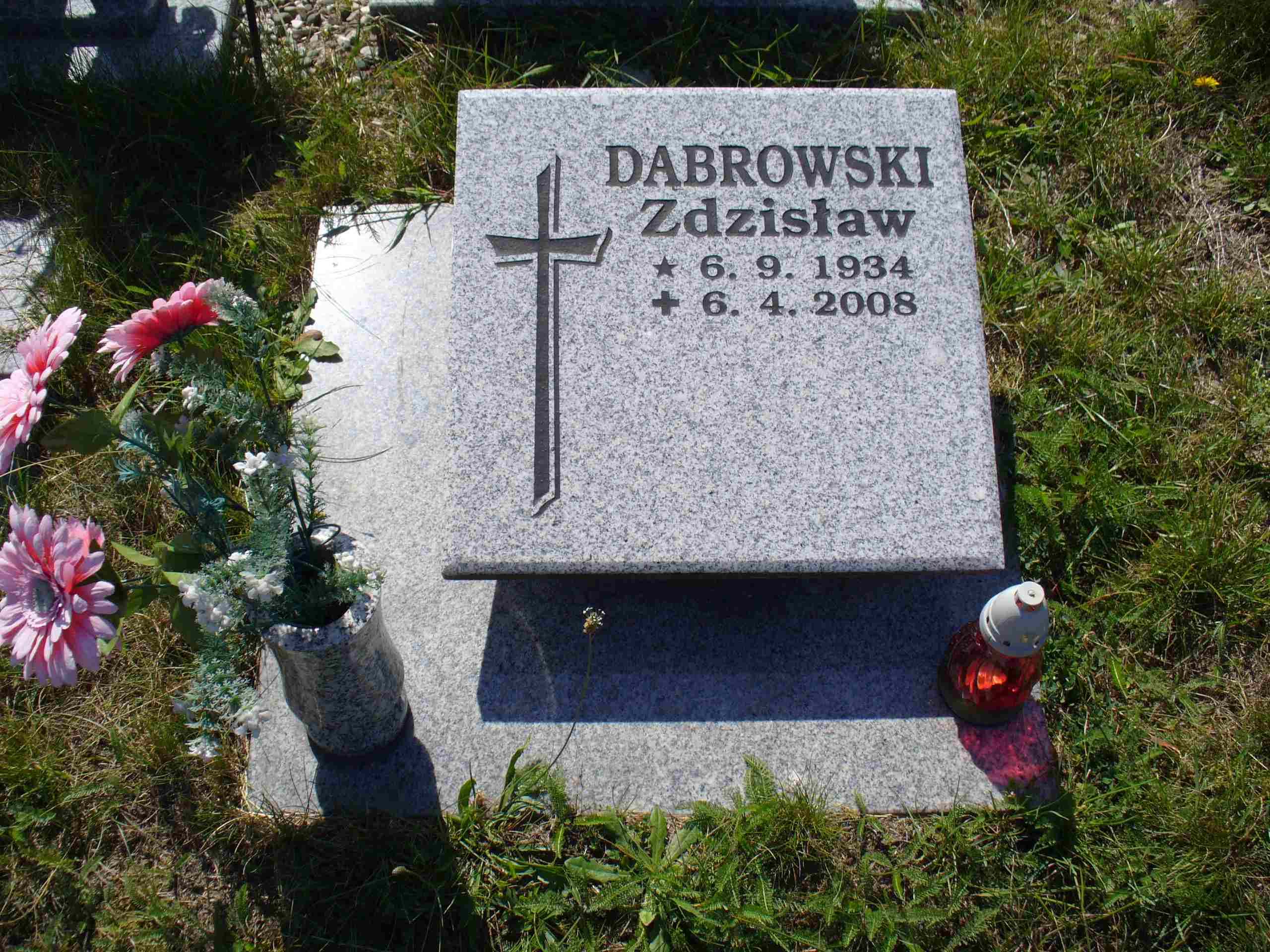 Grób ZDZISŁAW DĄBROWSKI
