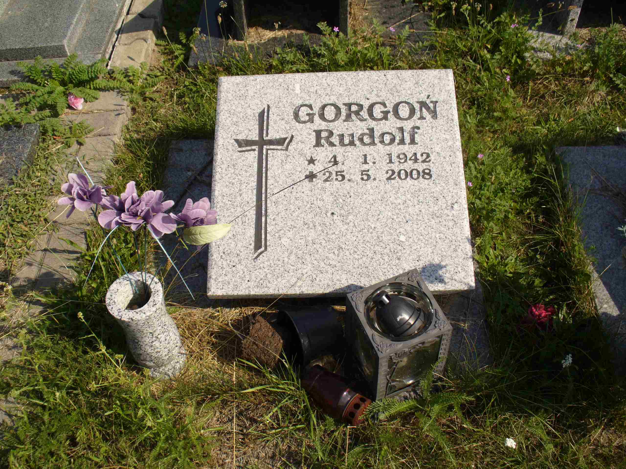 Grób RUDOLF GORGOŃ