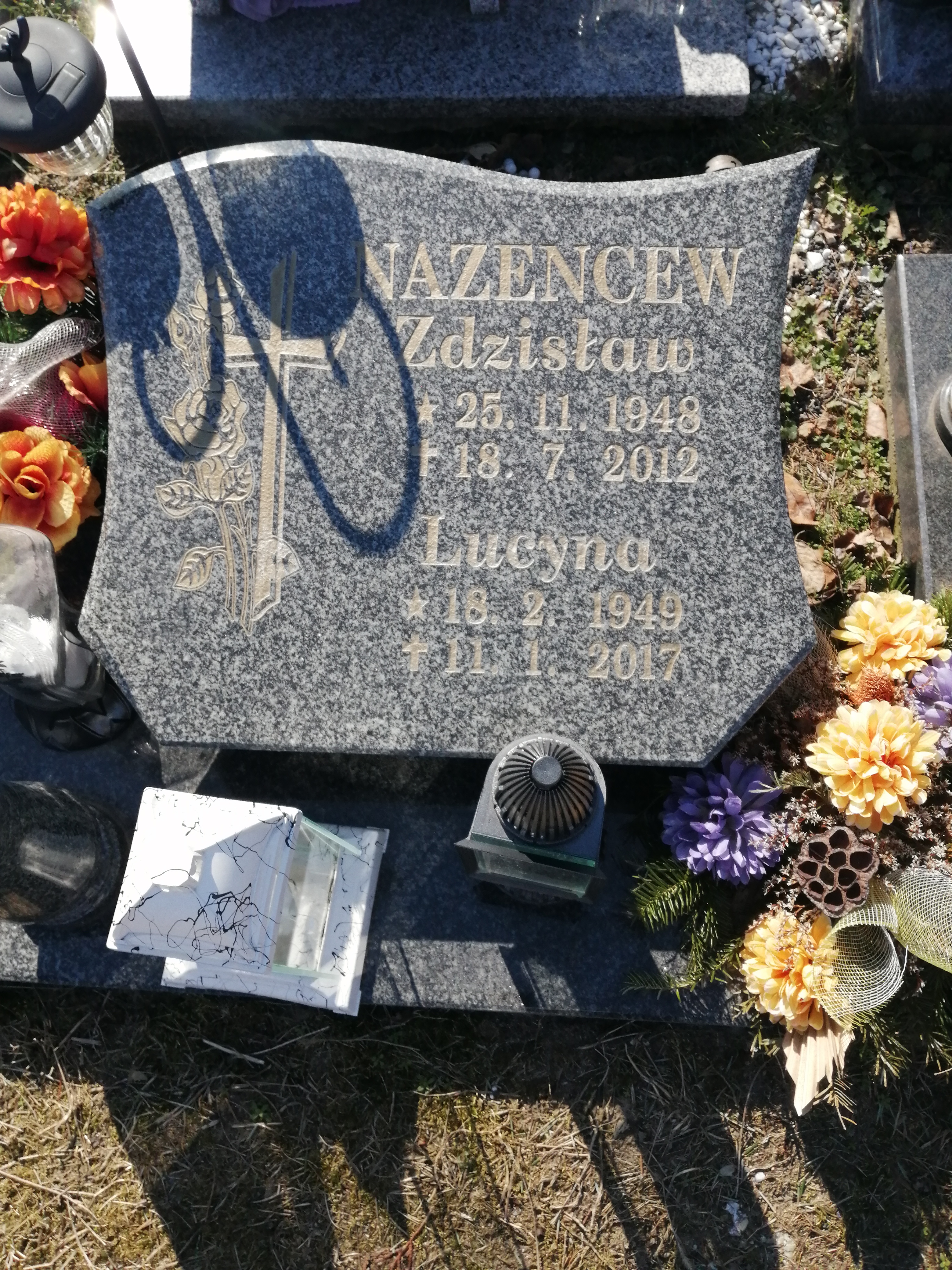 Grób LUCYNA NAZENCEW