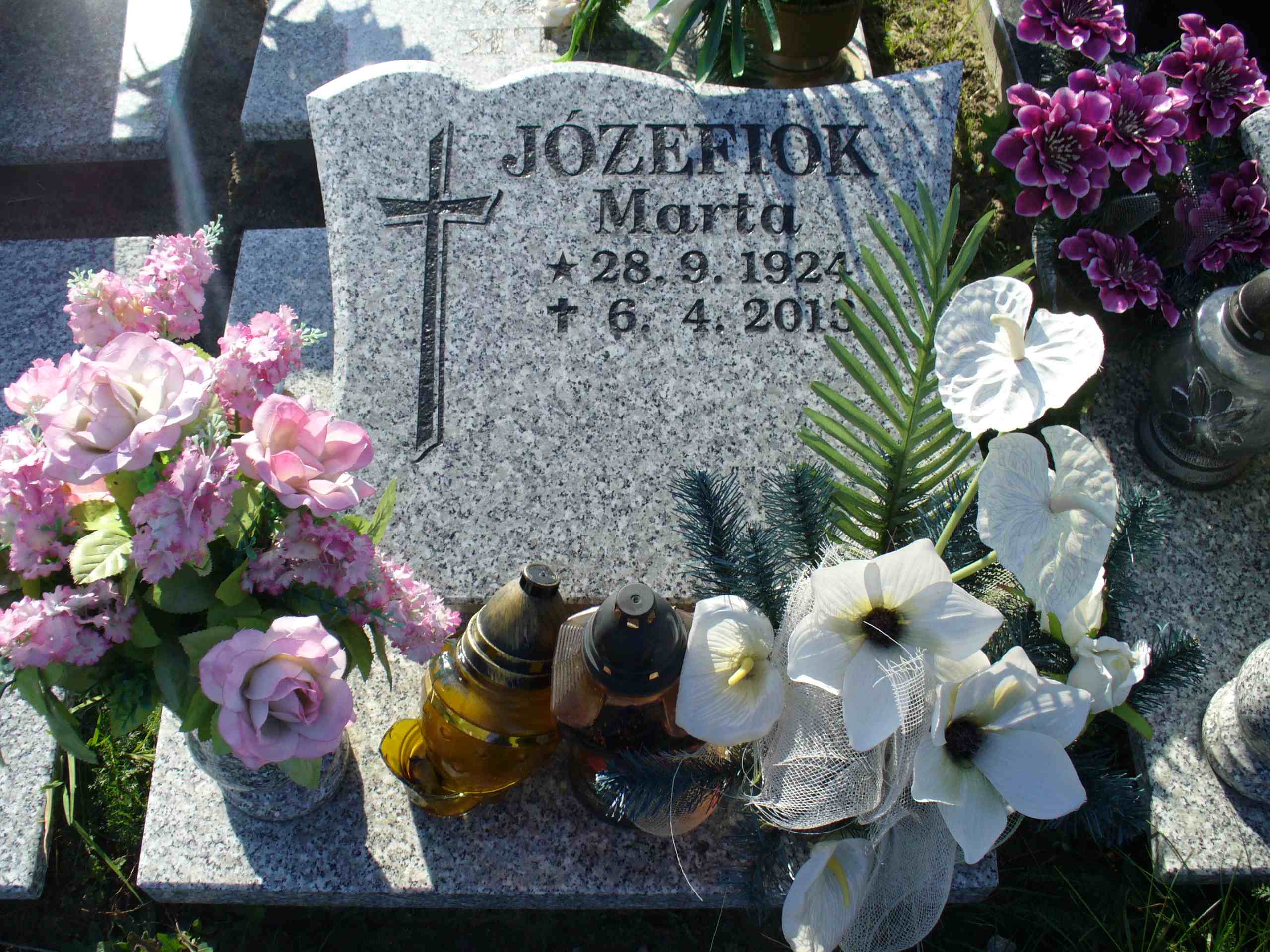 Grób MARTA JÓZEFIOK