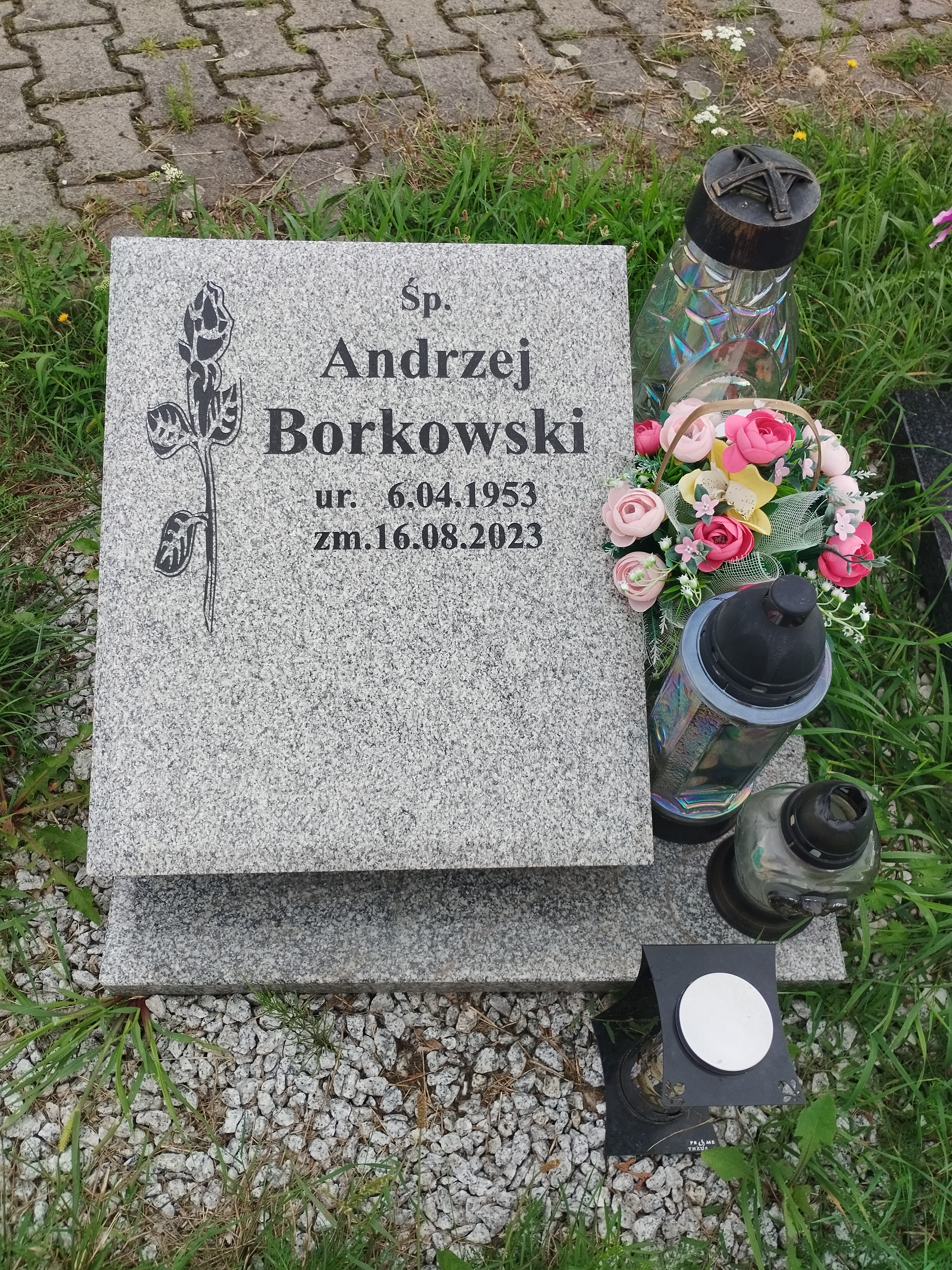Grób ANDRZEJ BORKOWSKI