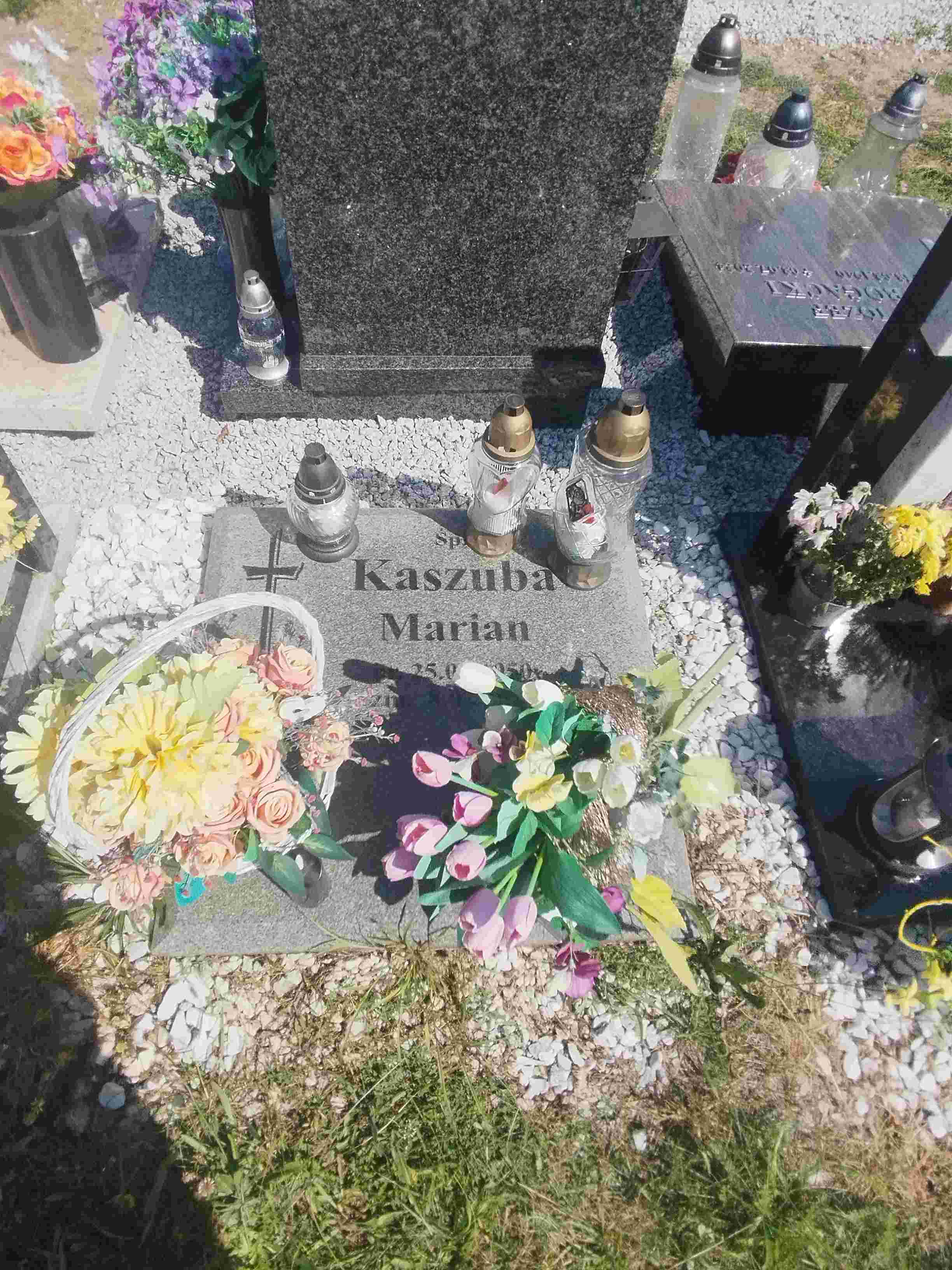 Grób MARIAN KASZUBA