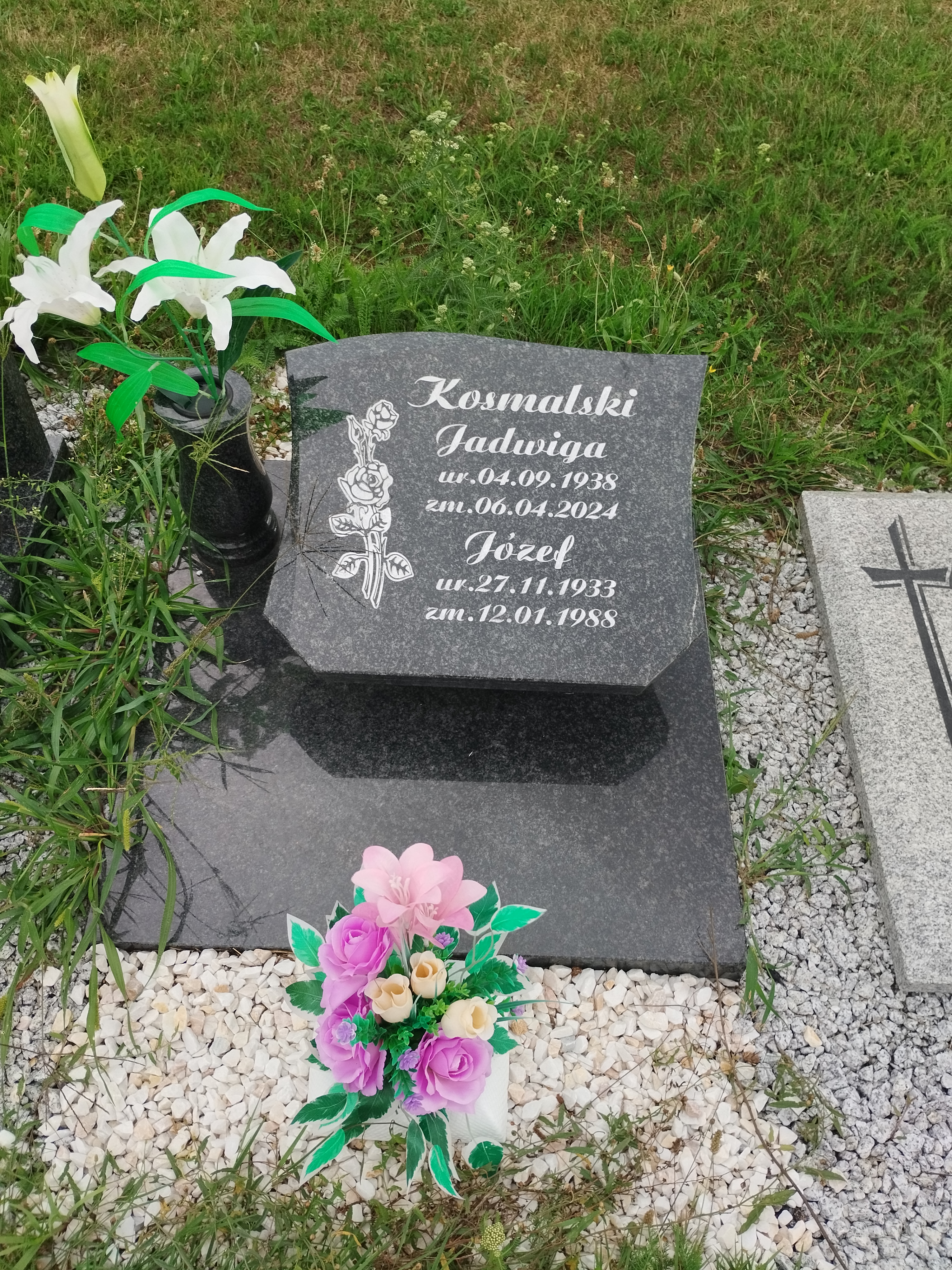 Grób JADWIGA KOSMALSKA 