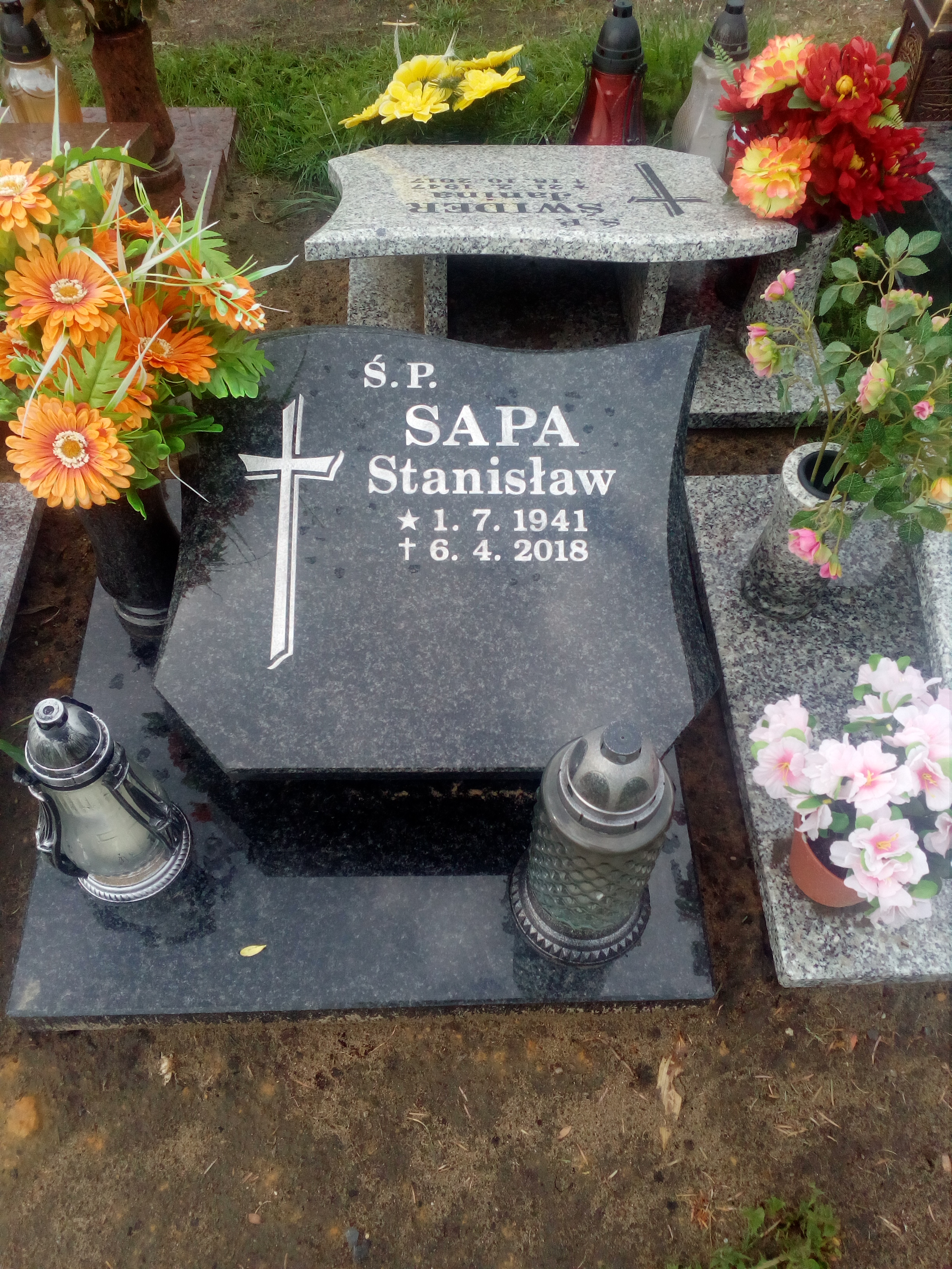 Grób STANISŁAW SAPA