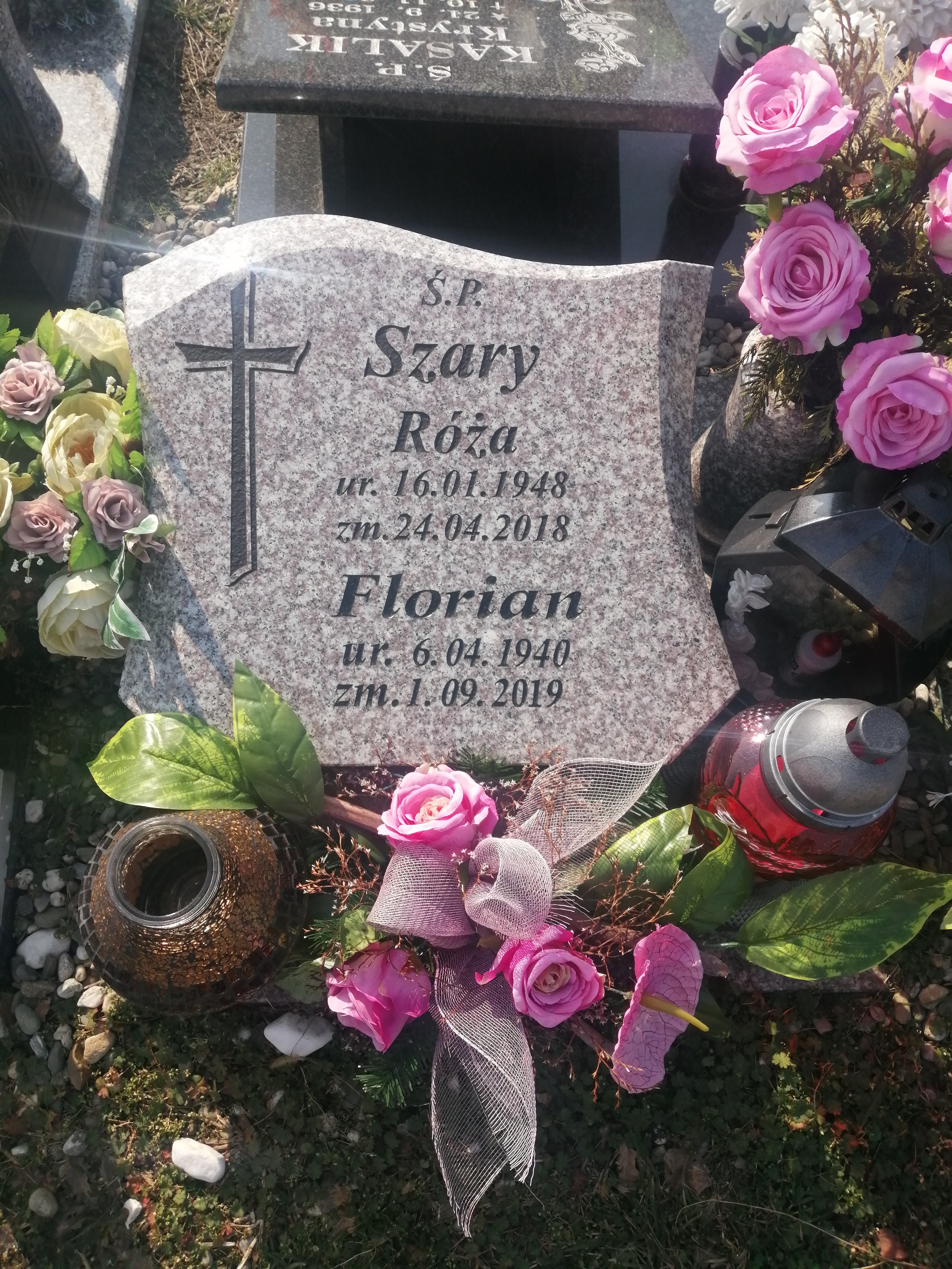 Grób FLORIAN  SZARY 