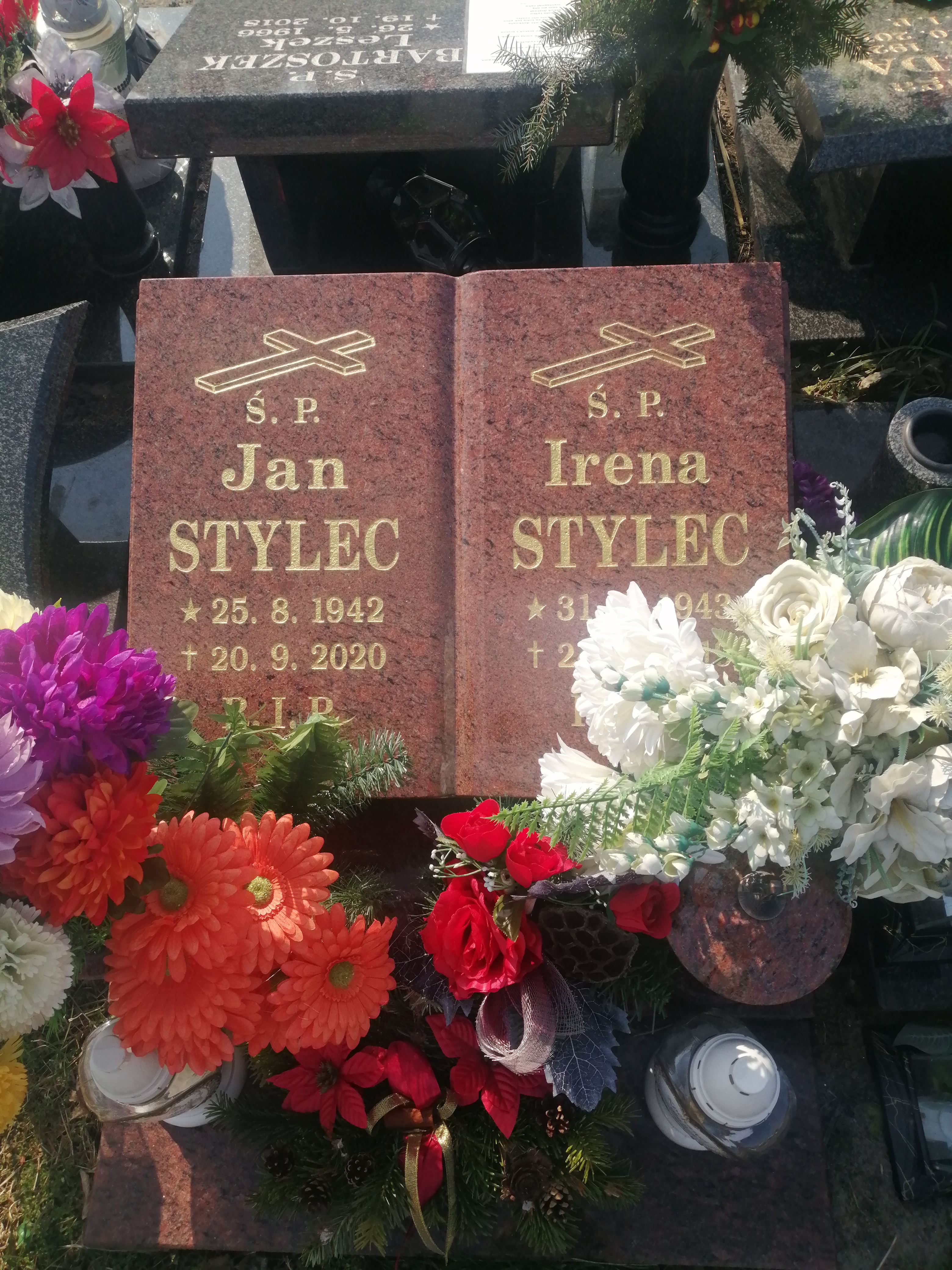 Grób JAN  STYLEC 